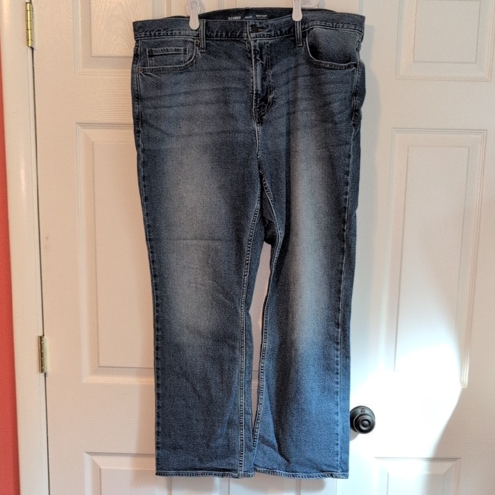 Old Navy Men's Boot Cut Built-in Flex Blue Jeans